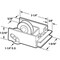 Prime-Line 1-1/4 in. Nylon Ball Bearing Sliding Door Dual Roller Assembly, for Ador and Hilite (Single Pack) D 1547 - alternate 2